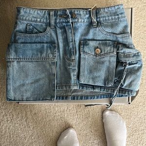 COPY - Blue jeans skirt